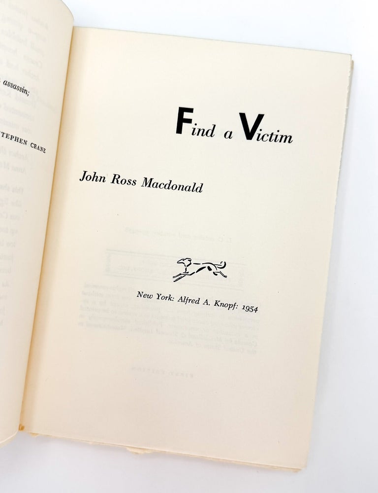 FIND A VICTIM