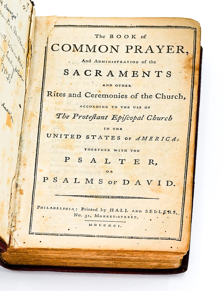 THE BOOK OF COMMON PRAYER [with] THE WHOLE BOOK OF PSALMS