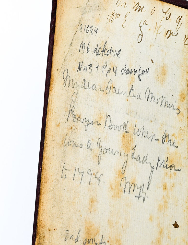 THE BOOK OF COMMON PRAYER [with] THE WHOLE BOOK OF PSALMS