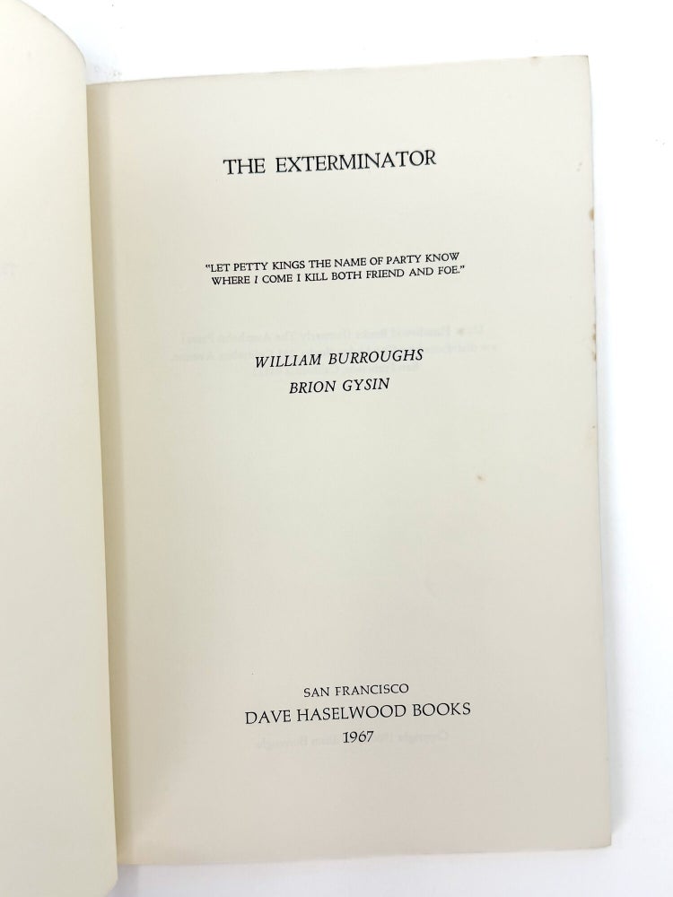 THE EXTERMINATOR