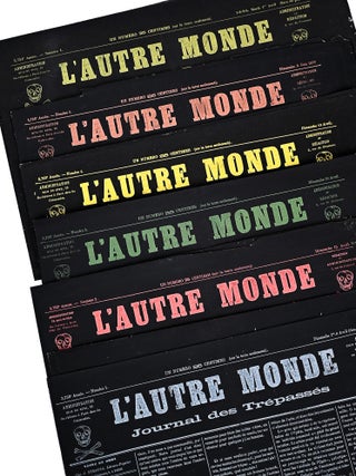 L'AUTRE MONDE : Journal Des Tr&eacute;pass&eacute;s [The Other World : Newspaper of the Deceased. Camille Debans, Andr&eacute; Gill.