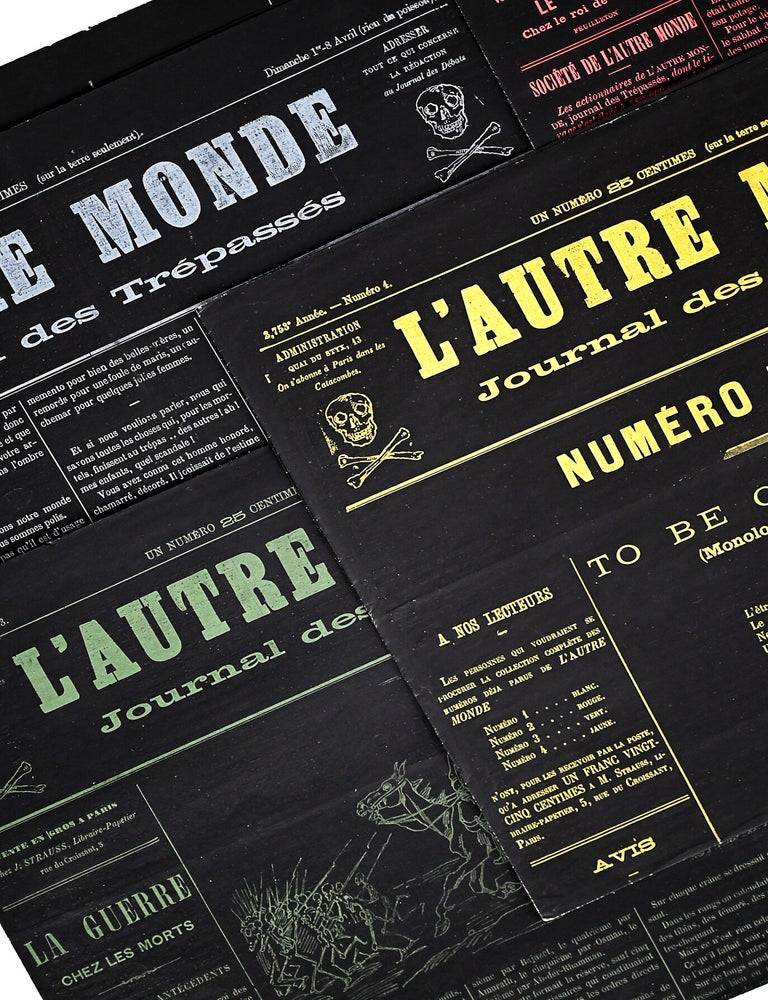 L'AUTRE MONDE : Journal Des Tr&eacute;pass&eacute;s [The Other World : Newspaper of the Deceased]