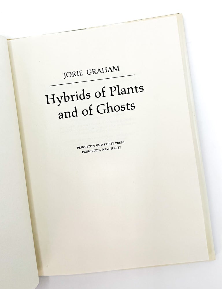 HYBRIDS OF PLANTS AND GHOSTS