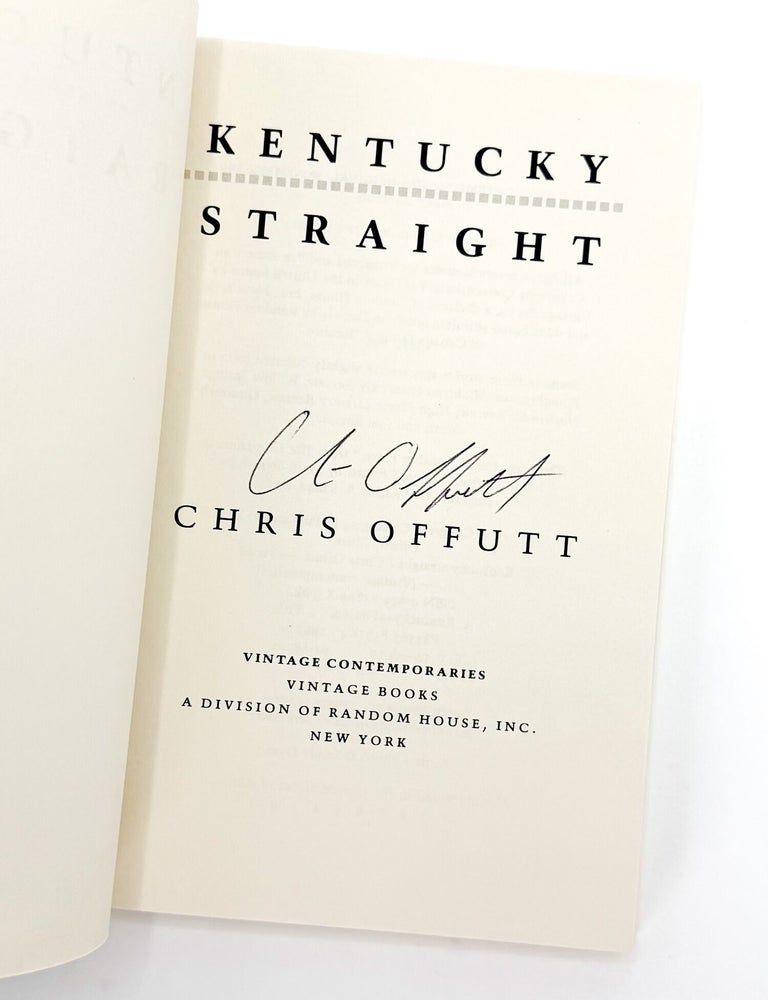 KENTUCKY STRAIGHT