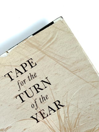 Item #56150 TAPE FOR THE TURN OF THE YEAR. A. R Ammons