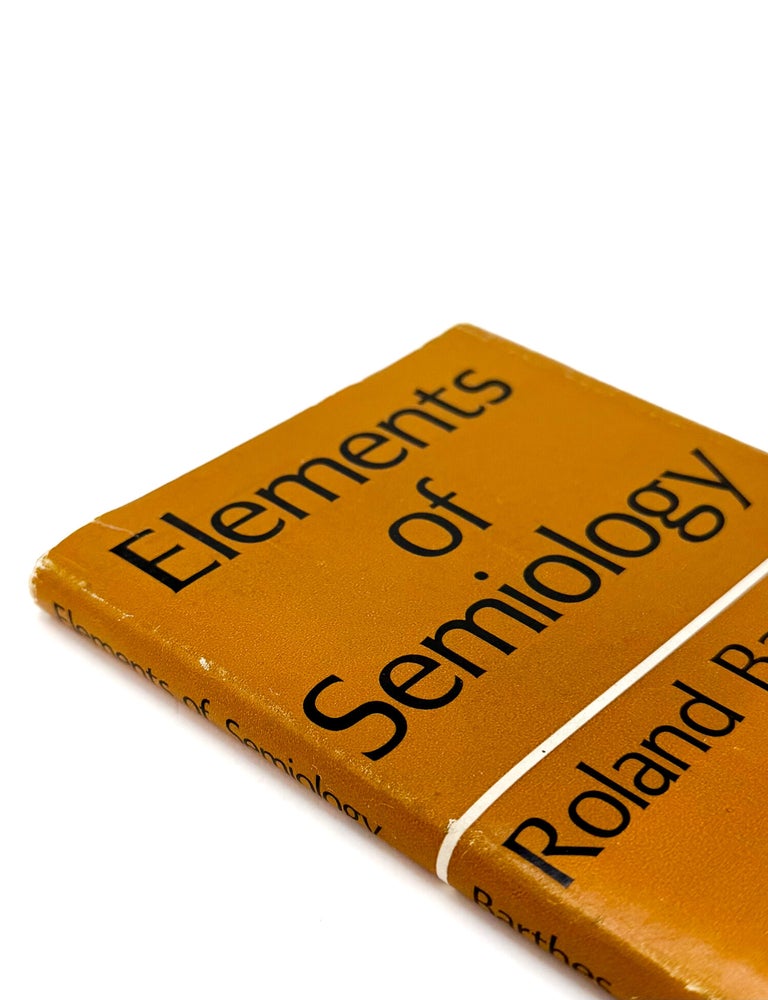 ELEMENTS OF SEMIOLOGY