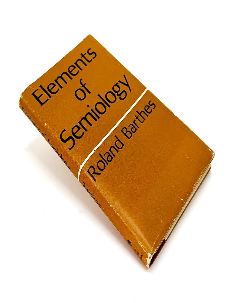 ELEMENTS OF SEMIOLOGY