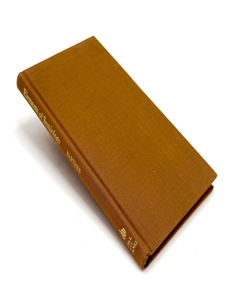 ELEMENTS OF SEMIOLOGY