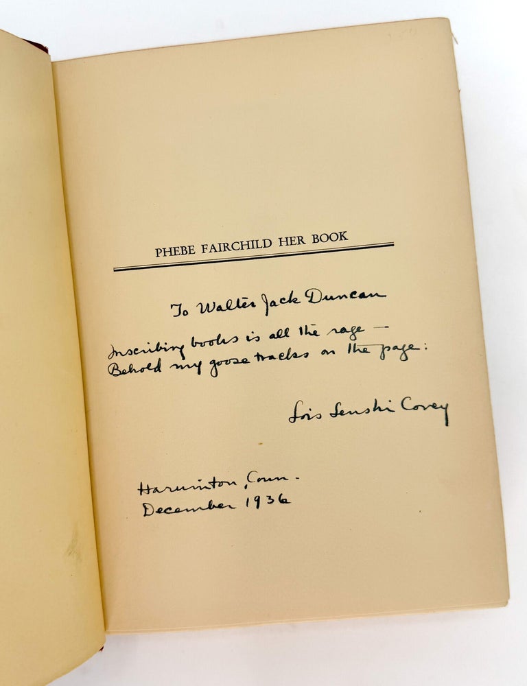 PHEBE FAIRCHILD: HER BOOK
