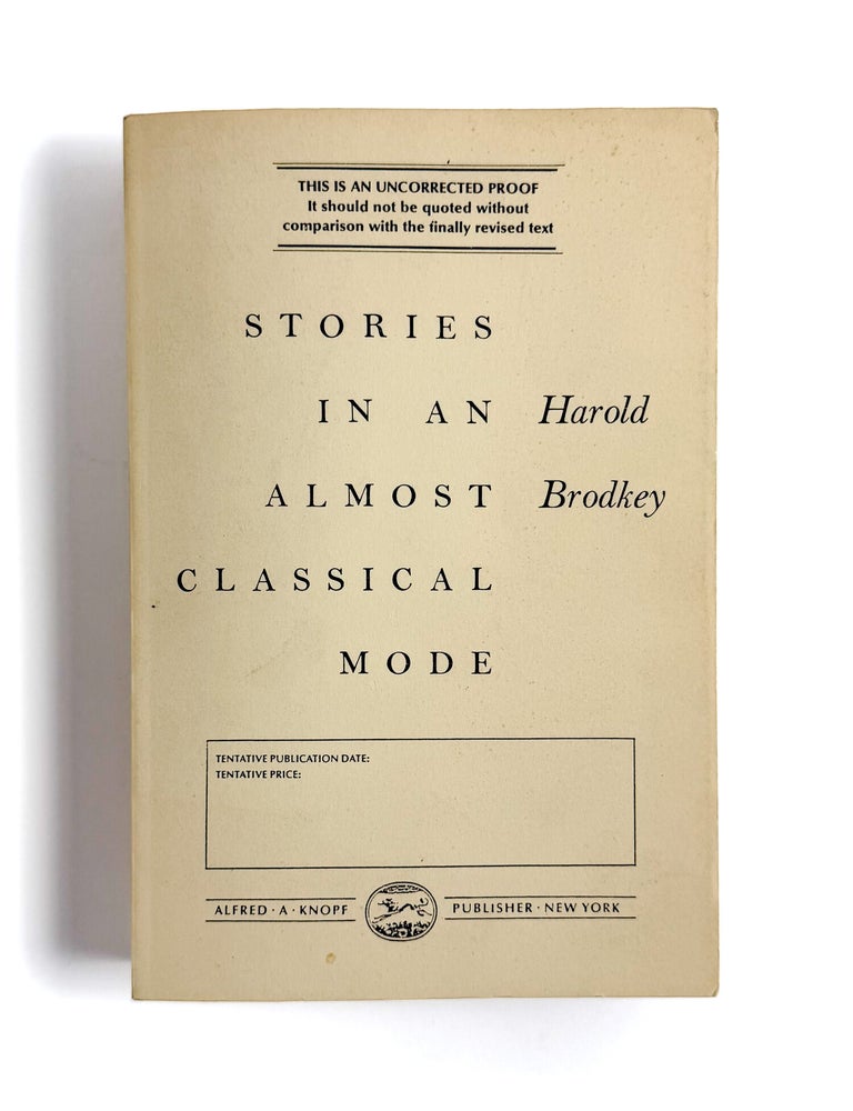 STORIES IN AN ALMOST CLASSICAL MODE