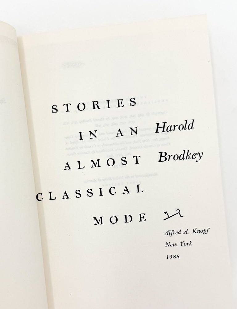STORIES IN AN ALMOST CLASSICAL MODE