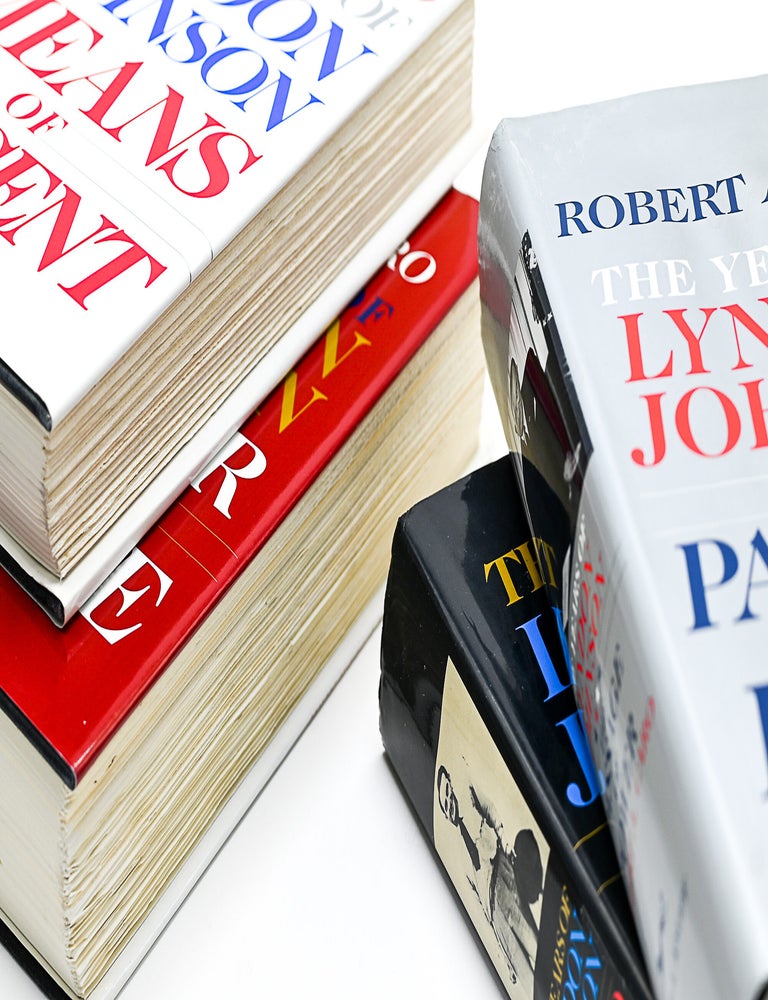 THE YEARS OF LYNDON JOHNSON: THE PATH TO POWER [and] MEANS OF ASCENT [and] THE PASSAGE OF POWER [with] MASTER OF THE SENATE