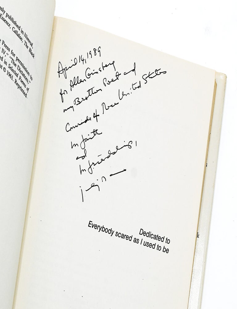 PASSION: NEW POEMS, 1977-1980