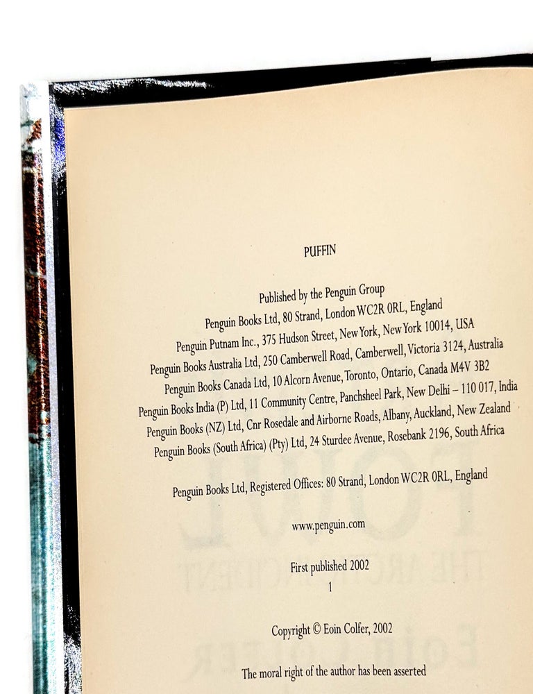 ARTEMIS FOWL, THE ARCTIC INCIDENT, [and] THE ETERNITY CODE