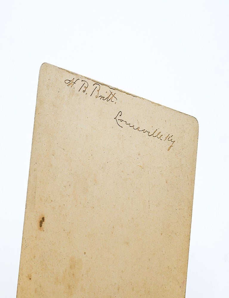 Cabinet Card Photograph of William Henry Sheppard