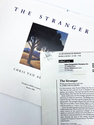 THE STRANGER. Chris Van Allsburg.