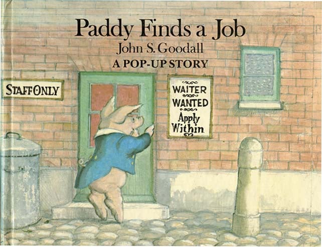 Item #8371 PADDY FINDS A JOB. John S. Goodall.